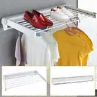 Collapsible Laundry Drying Rack Wall Mounted Clothes Drying Rack for Laundry