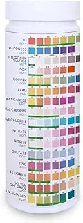 Kuyatioo 1 Drinking Water Test Kit,Easy and Accurate Water Quality Testing Strips | Accurate and Scientific Water Test Kit, Easy Reading