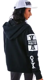 [Dimepiece] Femme Fatal Zipped Hoodie