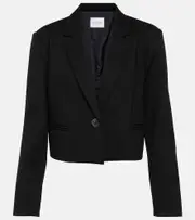 [Velvet] Velvet Anya cropped blazer AU 14 black