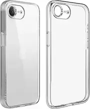 for Apple iPhone 16e Slim Transparent Clear Bumper Back Soft Phone Case Cover