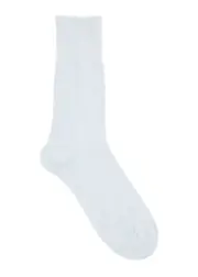 Falke Airport Wool-blend Socks - Light Blue - 39-40 39-40