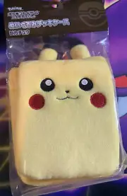 Pokémon Center Japan Scarlet & Violet Pikachu Plush Card Deck Box ~ US SELLER