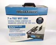 Workforce 7 Inch Wet Tile Saw New In Box
