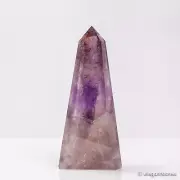 660g171mm Amethyst Crystal Natural Quartz Point Wand Healing Obelisk Tower