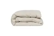 Ecology Dream Size Super King Soft Quilt Cover Bed Sheet Stone Home Bedding