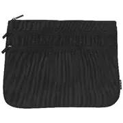 Studymate Recycled Triple Zip Pencil Case Black