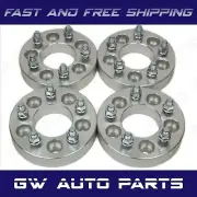 4PC 1" WHEEL ADAPTERS 5X100 TO 5X112 CB 57MM STUD 12X1.5 FITS DODGE LEXUS (for: Lexus)