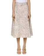 Bagatelle Paisley Midi Skirt