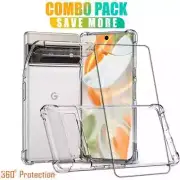 For Google Pixel 8 6 7 Pro 9A 8A 7A 6A 4A 5A 4 3A XL Case Shockproof Clear Cover