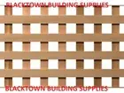 Lattice Timber Treated Pine 2400 x 600 Square Rough Sawn Sheet
