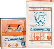 Vomit Bags - Travel Sick Bags | 10 Pack Car Throw Up Bag | 1800ml Leak Resistant Portable Travel Nausea Bags | Portable Sick Bag For Motion Sickness For Airsick Travel & Motion Sickness