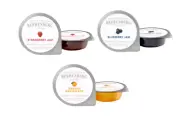 BULK LOT 60 x Beerenberg Mixed Jams Strawberry, Blueberry, Marmalade 14G| Bnb Su