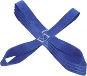 HOLIDYOYO Motorcycle Bungee Cords 5 Pack Tie Down Straps Adjustable Loops for Equipment Lawn Garden Use