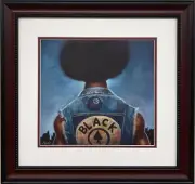 Frank Morrison "Spades" Custom Framed Black Art NEW!
