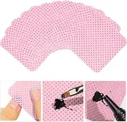 No Lint Nail Wipes | Eyelash Extension Glue Wipes,Portable Square Lint Wipes in Pink, Soft and Gentle for Lash Extension and Nail Polish Remover Wipes Zankie