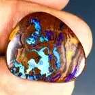 19.40 ct Fancy Cabochon (23 x 20 mm) Multi Australian Koroit Boulder Opal