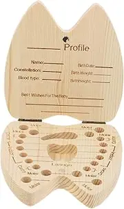 ERINGOGO Box for Tooth Holder Keepsake Box for Lost Teeth Storage Organizes Teeth Umbilical Cord Boys