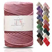Premium Polyester Macrame Cord 3mm x 131 Yards 394 feet 3mm Polypropylene Du...
