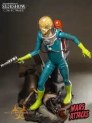 Sideshow Quarantine MARS ATTACKS MARTIAN COMMANDER STATUE 2013 By William Paquet