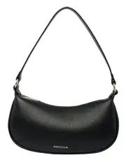 [Mocha] Emery Crossbody Bag in Black