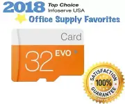 Micro SD 32GB Class 10 TF Flash Memory Card for Cell Phone Camera Ship USA*