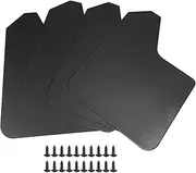 Bjworeye 4Pcs Universal Mud Flaps for Car Pickup Van Truck Mudflaps Mudguards Splash Guards with Screw