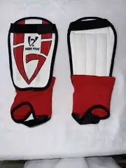 NEW High Five Sportswear YOUTH LARGE Premium RED Soccer Shinguard