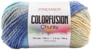Premier Colorfusion Chunky Yarn-Seaside 1174-06