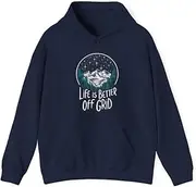 [X.Style] Life is Better Off Grid Camping Hippy Simple Living ds017 T-Shirt