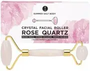 Summer Salt Body Crystal Facial Roller Rose Quartz
