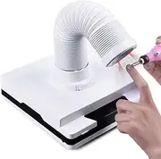 2 in 1 Powerful Nail Dust Suction Collector, 60W Strong Power Nail Dust Remover Collector, Vacuum Cleaner for Nail Salon, Dental Lab
