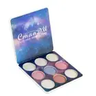 9 Colors Glitter Highlight Eyeshadow Powder Palette Shimmer & Shine Face4043