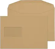 Blake Purely Everyday C5+ 162 x 235 mm 80 GSM Manilla Gummed Mailer CBC Window Envelopes (4402CBC) - Pack of 500