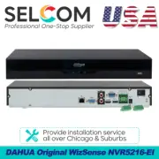 New! Dahua WizSense NVR5216-EI 16ch 32MP Pro NVR Face-Recognition Max. 384 Mbps