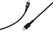 Cable Braided C / Mfi 3 11/12ft 3A/PD60W Black Recycle