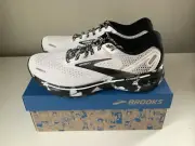 NEW Brooks Ghost 14 Camo Camouflage Women's Running Shoes - White/Black- Sz 10