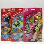 Lot Of 3 Origami Paper Folding Kits Circus Paper Planes Cootie Catchers You Tube