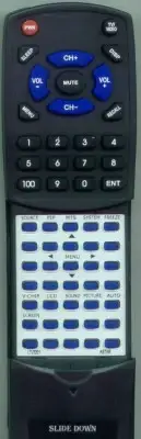 Replacement Remote for ASTAR LTV1701 or LTV3201