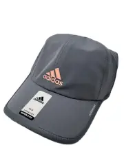 NEW adidas Women's Superlite AEROREADY Golf/Tennis/Run Cap-Grey/Pink #5148426