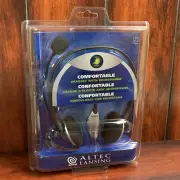 Altec Lansing AHS202i Stereo Headset With Microphone for Conferencing & Gaming