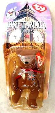 TY Britannia the Bear in sealed pack