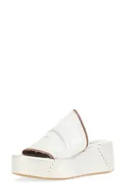 A.S.98 Marlon Platform Sandal in Silver at Nordstrom, Size 6.5-7Us