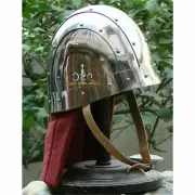 Medieval BYZANTINE 18GA Steel Knight Armor Helmet