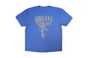 Nirvana | Official Band T-Shirt | In Utero blue