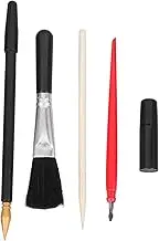 Tofficu 1 Set Scratch Painting Tools Scratch off Tool Bookmarks Scratcher Scratchboard Bookmark Metal