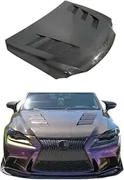 hood scoops for cars， Carbon Fiber Hood Opening Front Hood Body Kit Compatible For Lexus IS Is250 Is300 IS250t IS350 2013-2020
