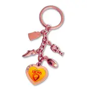Brisbane Lions AFL Charm Keyring Key Ring With Logo Charms