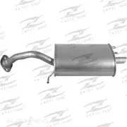 Redback Mufflers Bolt-On to suit Toyota Corolla Ae92 Hatch RM - M3887