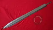 (Double Edge) Damascus Knife Custom Handmade - 28" Full Tang Sword Blank Blade